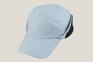Light Blue Flap Cap Hills Hats