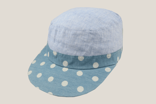 Blue Dots Gulf Cap Hills Hats