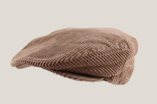 Brown Cord Traditional Cheesecutter Hills Hats