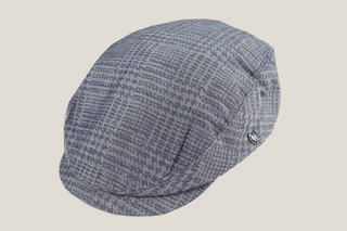 Denim Houndstooth Newsboy Hills Hats