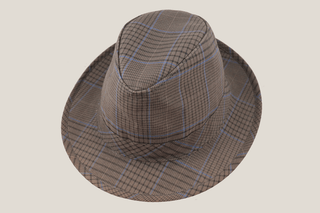 DIY Brown Mod Trilby Hills Hats