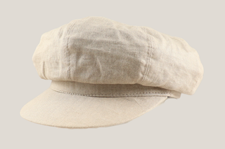 Metallic Fawn Linen Baker Boy Hills Hats