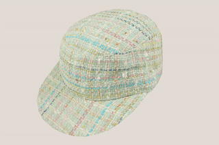 Light Blue Boucle Gulf Cap Hills Hats
