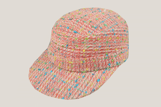 Pink Boucle Gulf Cap Hills Hats