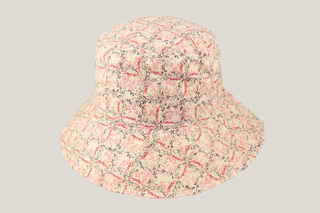 Pink Floral Ladies Widebrim Hills Hats