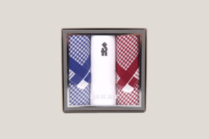 Gift Boxed Hankies 3pk