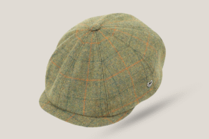 Glencoe English Wool Tweed Caddy Cap