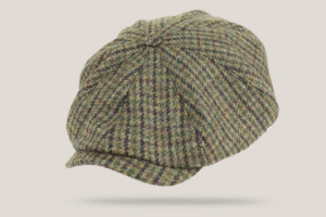 Preston English Wool Tweed Paperboy Cap