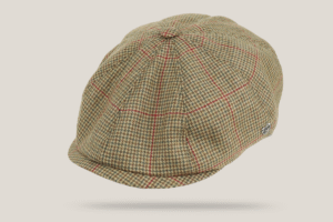Hyde Park English Wool Tweed Caddy Cap